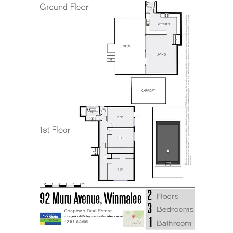 Floorplan of Homely house listing, 92 Muru Avenue, Winmalee NSW 2777