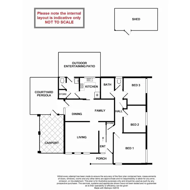 Floorplan of Homely house listing, 19 Glengarry Street, Parkwood WA 6147