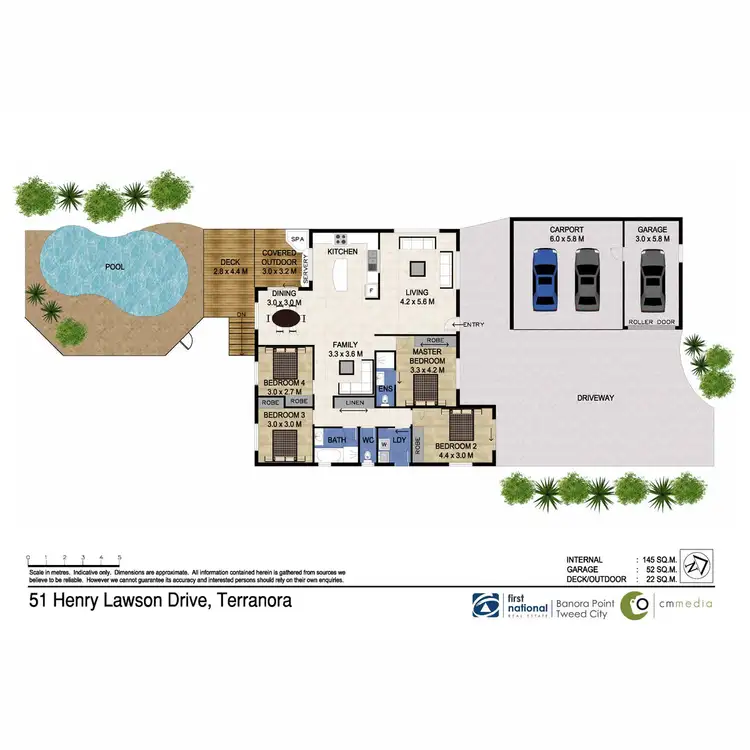 Floorplan of Homely house listing, 51 Henry Lawson Drive, Terranora NSW 2486