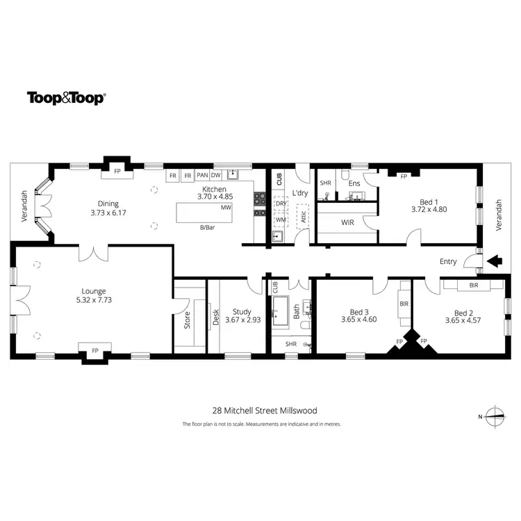 Floorplan of Homely house listing, 28 Mitchell Street, Millswood SA 5034