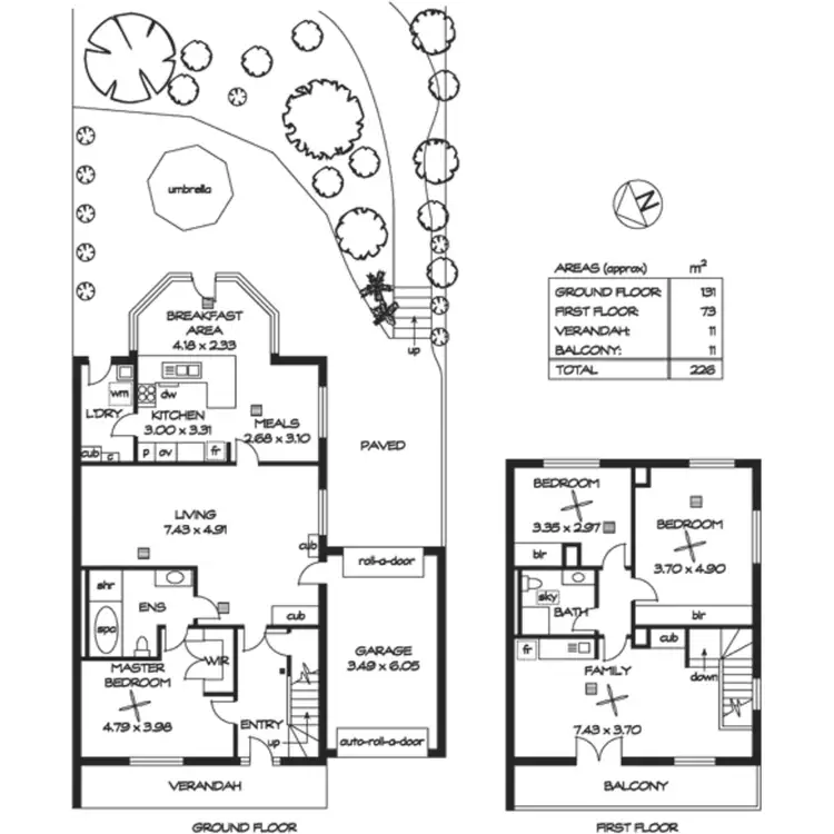 Floorplan of Homely house listing, 22A Pridmore Road, Glen Osmond SA 5064