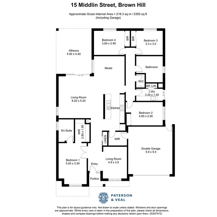 Floorplan of Homely house listing, 15 Middlin Street, Brown Hill VIC 3350