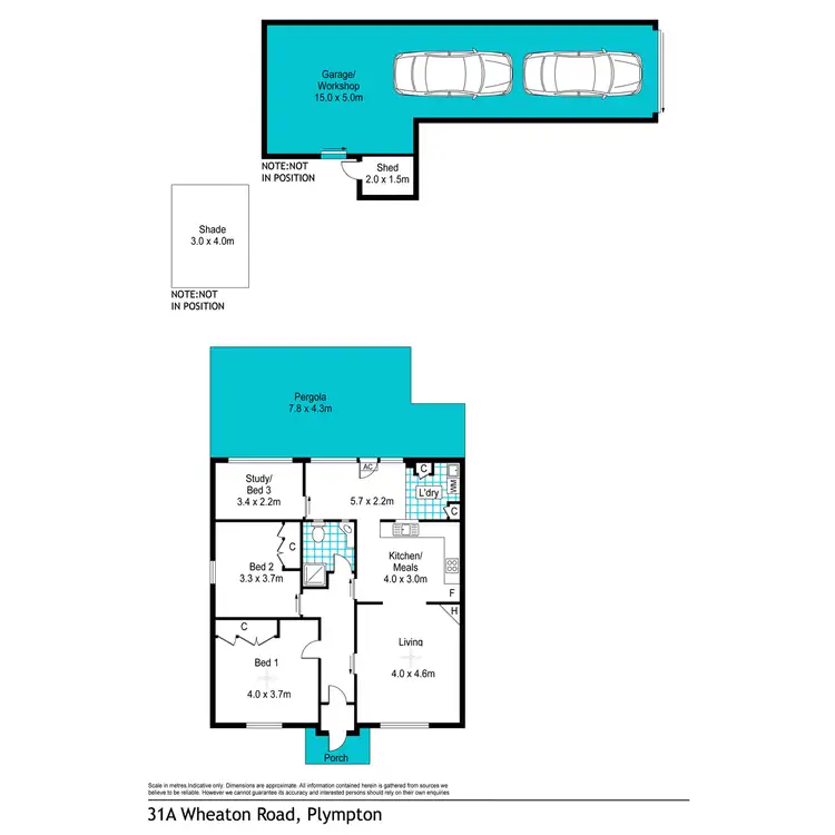 Floorplan of Homely house listing, 31a Wheaton Road, Plympton SA 5038