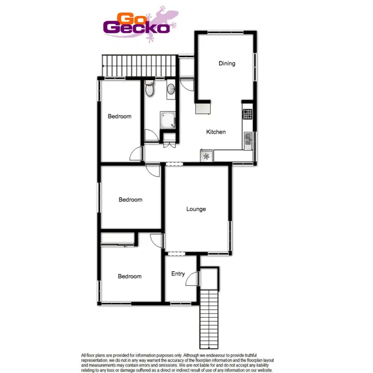 Floorplan of Homely house listing, 12 Douglas Street, Enoggera QLD 4051