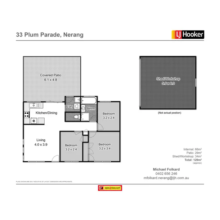 Floorplan of Homely house listing, 33 Plum Parade, Nerang QLD 4211