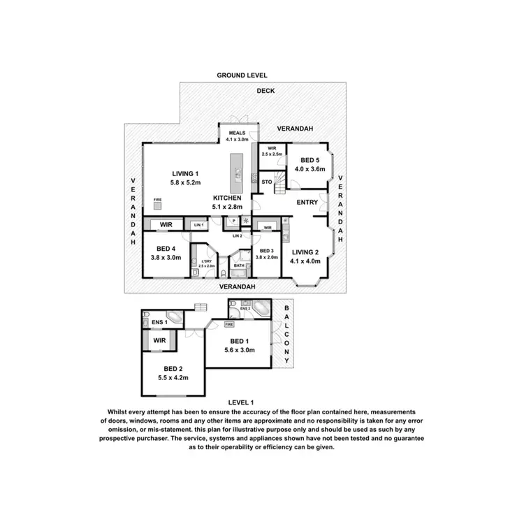 Floorplan of Homely house listing, 2575 Cobden - Port Campbell Road, Port Campbell VIC 3269