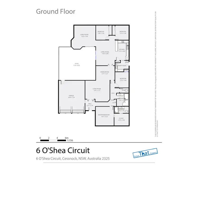 Floorplan of Homely house listing, 6 O'Shea Circuit, Cessnock NSW 2325