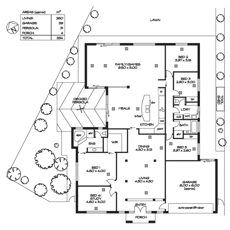 Floorplan of Homely house listing, 37 Braeburn Drive, Golden Grove SA 5125