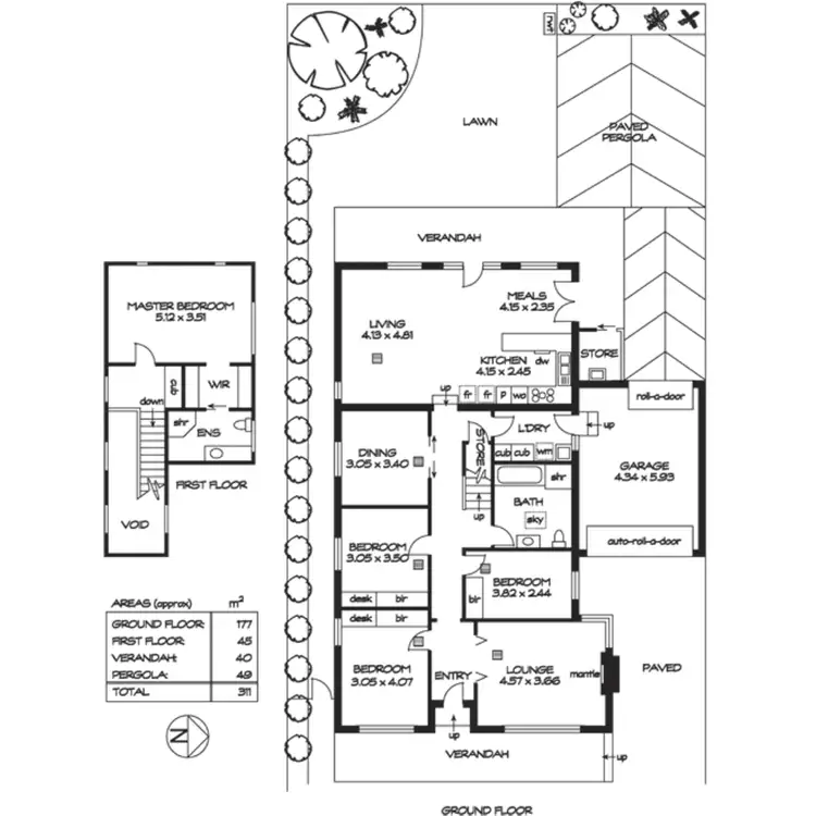 Floorplan of Homely house listing, 109 Allinga Avenue, Glenunga SA 5064