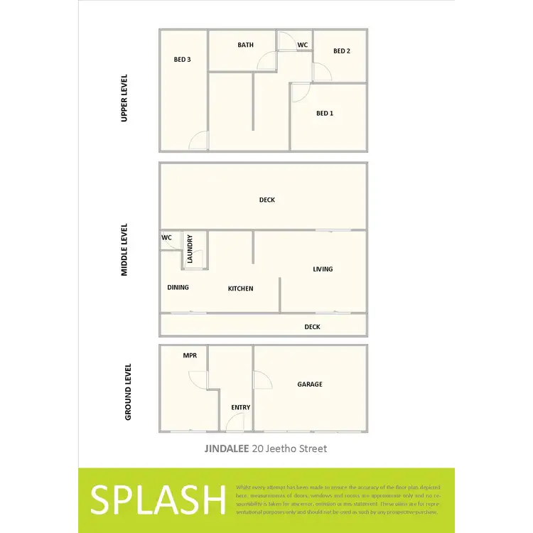 Floorplan of Homely house listing, 20 Jeetho Street, Jindalee QLD 4074