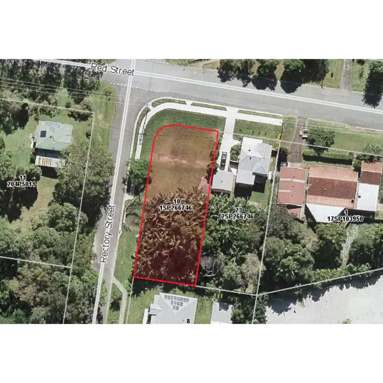 Floorplan of Homely land listing, 10 Rectory Street, Pomona QLD 4568