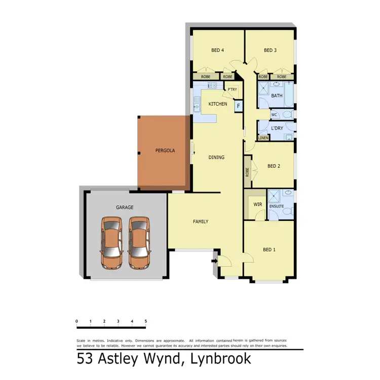 Floorplan of Homely house listing, 53 Astley Wynd, Lynbrook VIC 3975