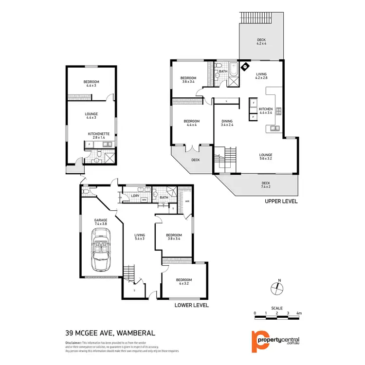 Floorplan of Homely house listing, 39 McGee Avenue, Wamberal NSW 2260