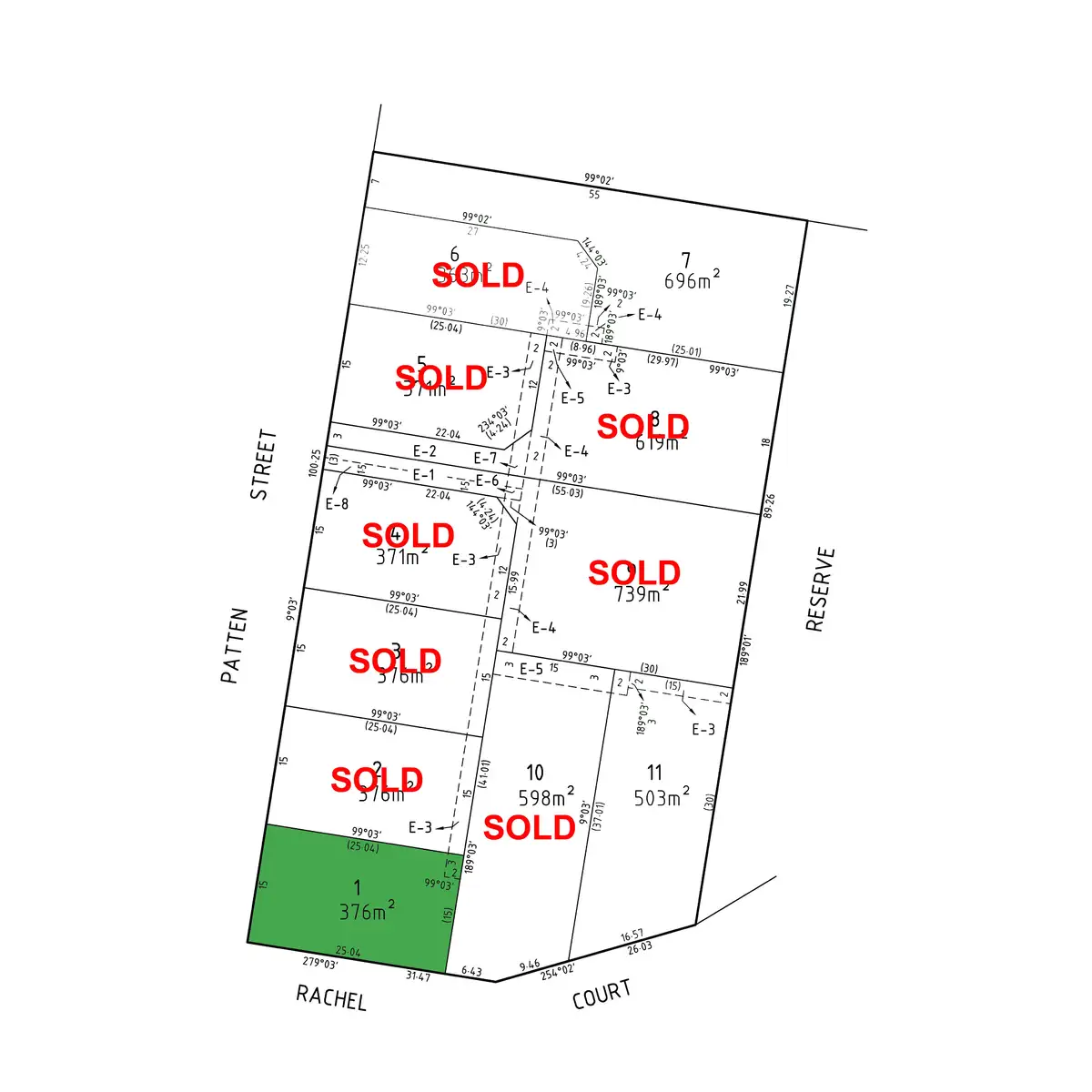 Floorplan of Homely land listing, 148 Patten Street, Sale VIC 3850