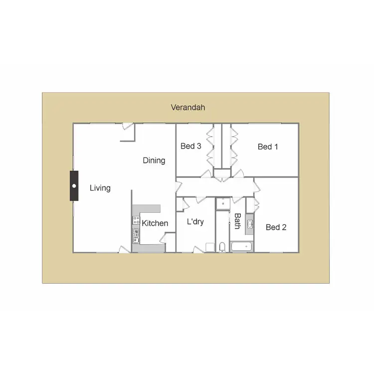 Floorplan of Homely rural property listing, Address available on request