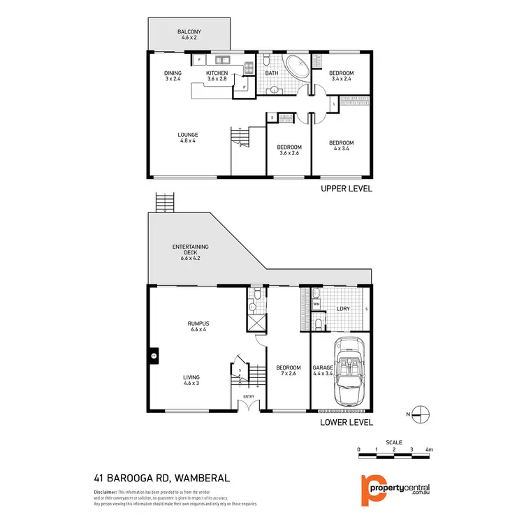 Floorplan of Homely house listing, 41 Barooga Road, Wamberal NSW 2260