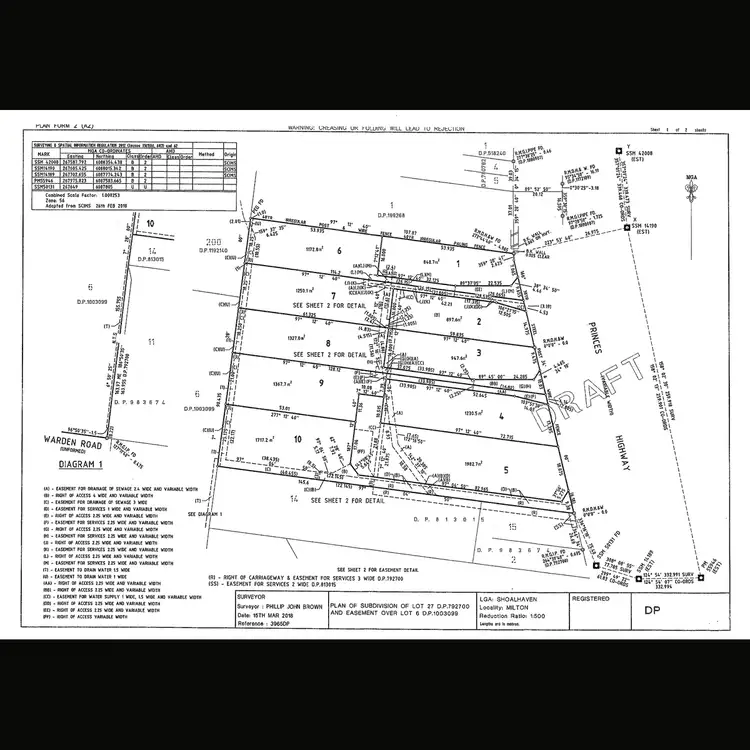 Floorplan of Homely land listing, 243 Princes Highway, Milton NSW 2538