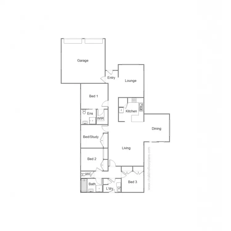 Floorplan of Homely house listing, 18 Cambridge Drive, Mansfield VIC 3722