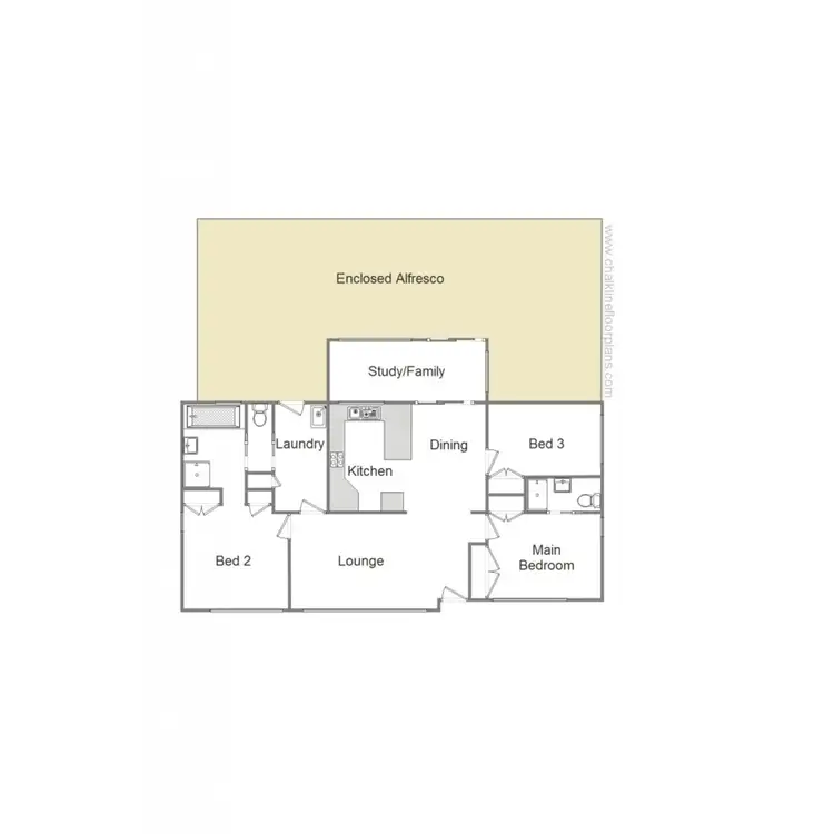 Floorplan of Homely house listing, 115 Highton Lane, Mansfield VIC 3722