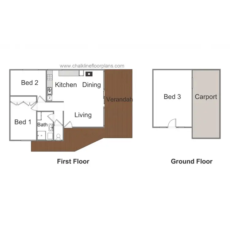 Floorplan of Homely house listing, 6 Song Bird Way, Goughs Bay VIC 3723