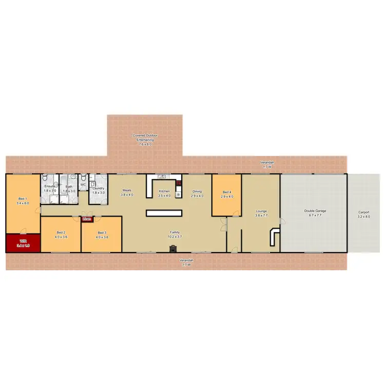 Floorplan of Homely rural property listing, 455 Old Stock Route Road, Pitt Town NSW 2756