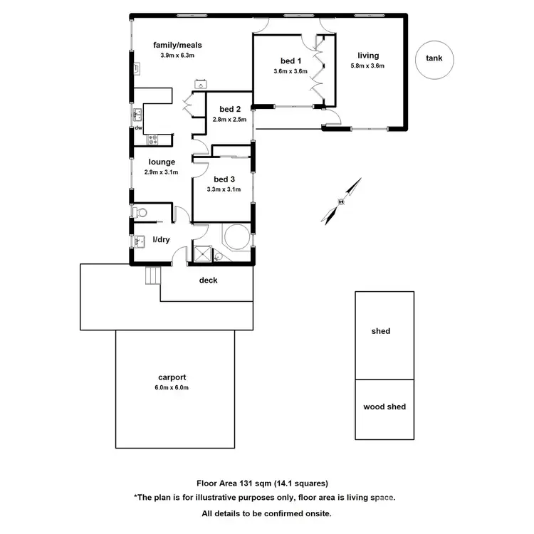 Floorplan of Homely house listing, 9 Second Avenue, Cockatoo VIC 3781