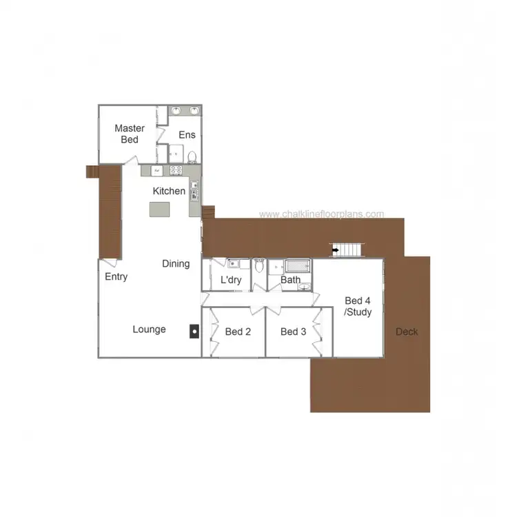 Floorplan of Homely house listing, 36 Changue, Merrijig VIC 3723