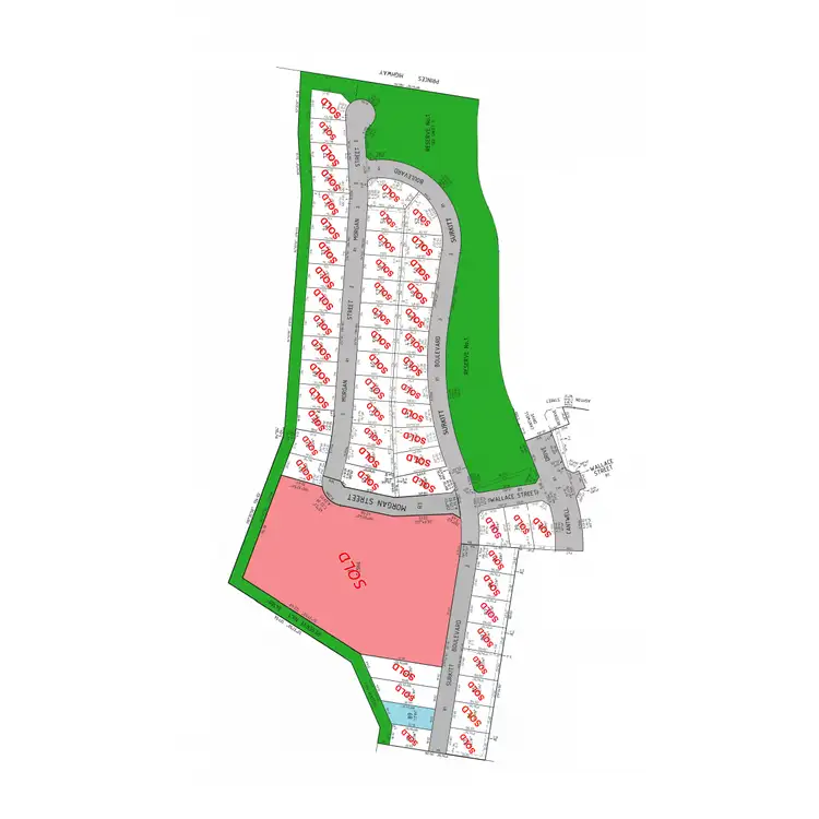Floorplan of Homely land listing, Lot 89 Surkitt Boulevard, Sale VIC 3850