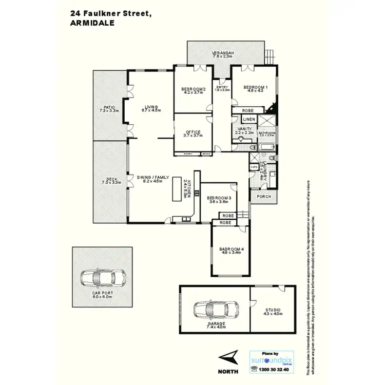 Floorplan of Homely house listing, 24 Faulkner Street, Armidale NSW 2350