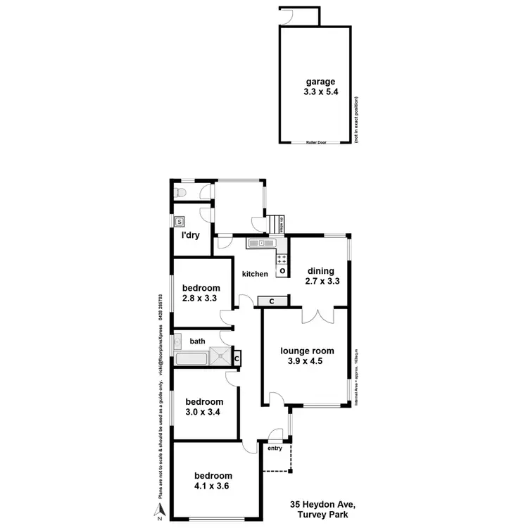 Floorplan of Homely house listing, 35 Heydon Avenue, Turvey Park NSW 2650