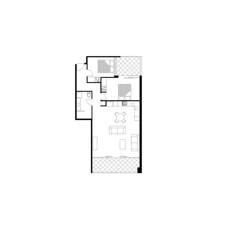 Floorplan of Homely apartment listing, 101/20 Garden Street, South Yarra VIC 3141
