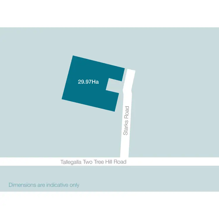 Floorplan of Homely land listing, 82 Starks Road, Tallegalla QLD 4340