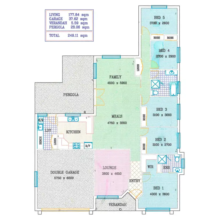 Floorplan of Homely house listing, 35 Fitzroy Street, Tatton NSW 2650
