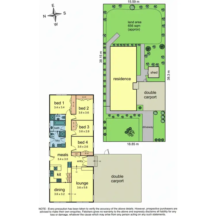 Floorplan of Homely house listing, 6 Capricorn Avenue, Doncaster East VIC 3109