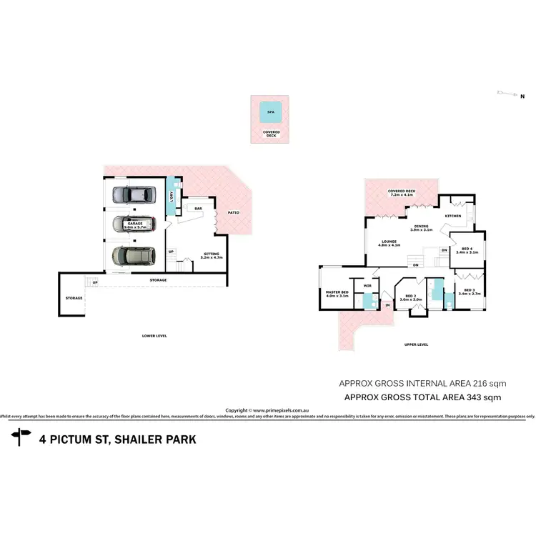 Floorplan of Homely house listing, 4 Pictum Street, Shailer Park QLD 4128