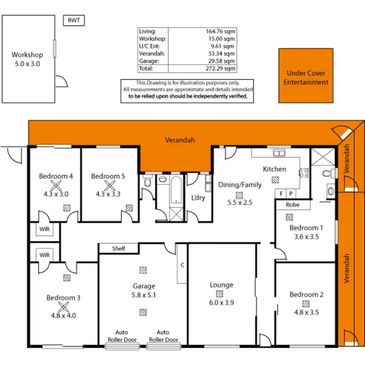 Floorplan of Homely house listing, 139 Stradbroke Road, Rostrevor SA 5073