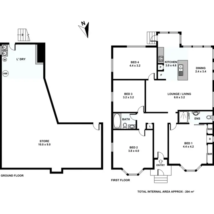 Floorplan of Homely house listing, 8 Cottenham Street, Fairfield QLD 4103
