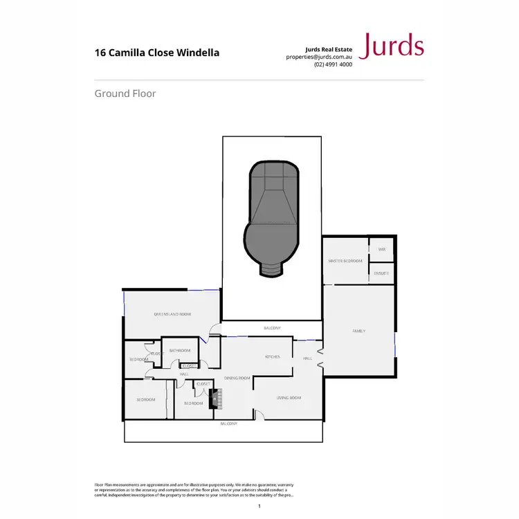 Floorplan of Homely house listing, 16 Camilla Close, Windella NSW 2320