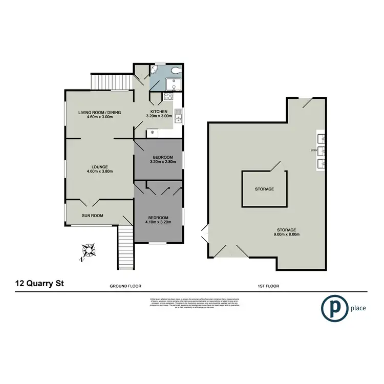 Floorplan of Homely house listing, 12 Quarry Road, Sherwood QLD 4075
