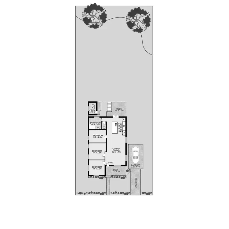 Floorplan of Homely house listing, 20 Brittain Street, Oxley QLD 4075