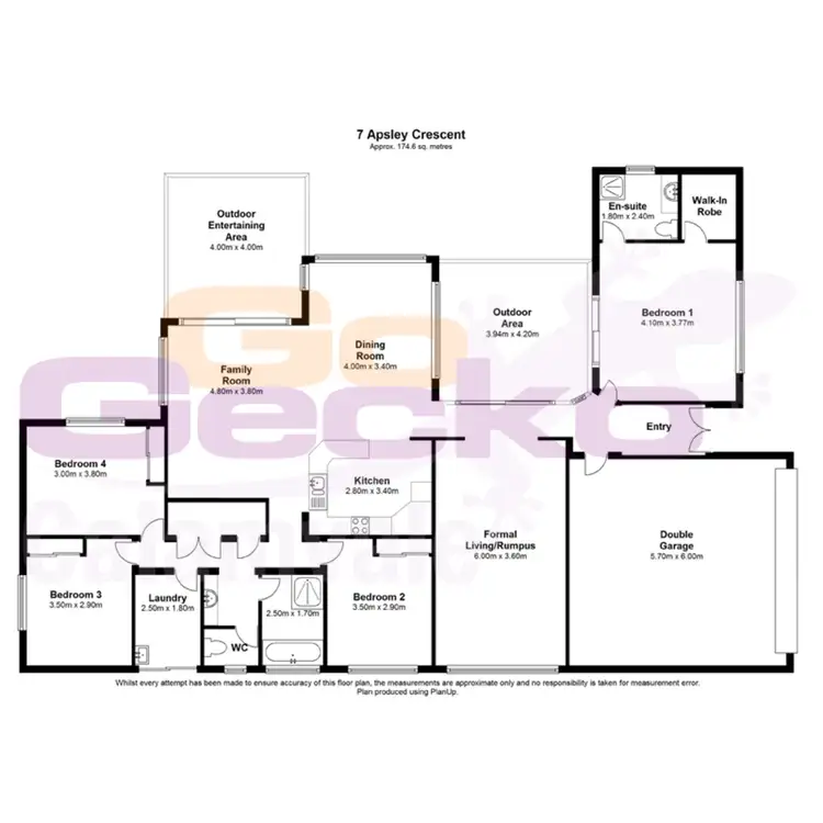 Floorplan of Homely house listing, 7 Apsley Crescent, Parkinson QLD 4115
