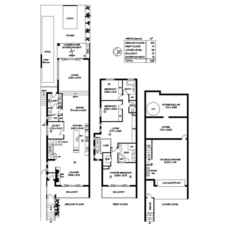 Floorplan of Homely house listing, 15A The Esplanade, Semaphore South SA 5019