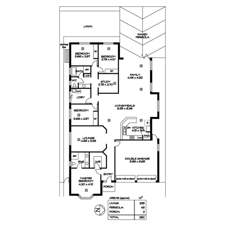 Floorplan of Homely house listing, 105 Fletcher Road, Peterhead SA 5016