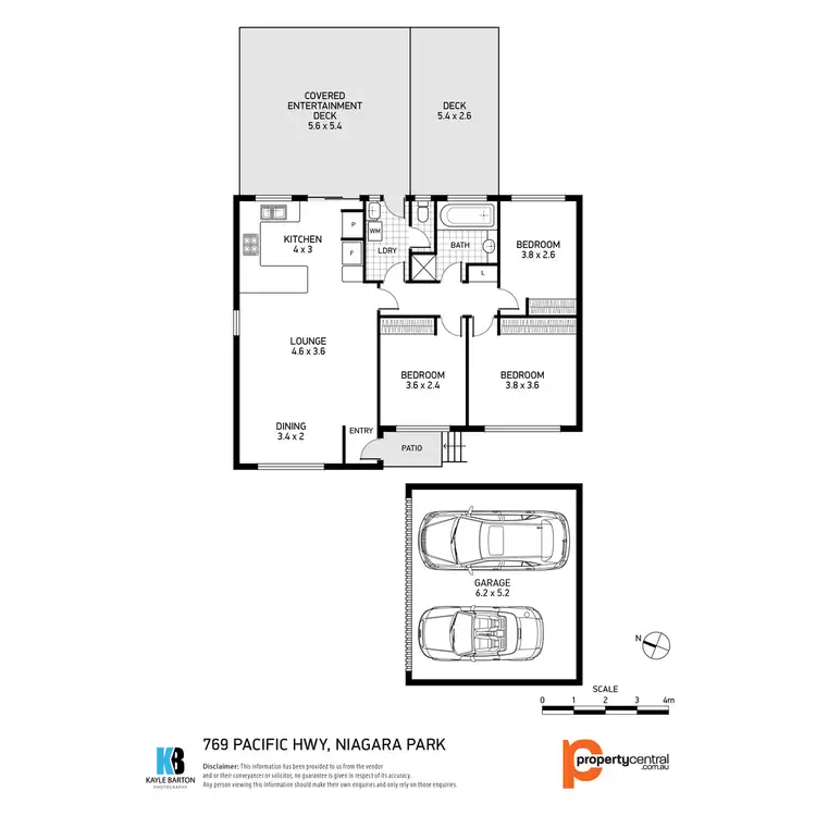 Floorplan of Homely house listing, 769 Pacific Highway, Niagara Park NSW 2250