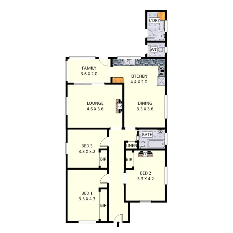 Floorplan of Homely house listing, 32 Service Avenue, Ashfield NSW 2131