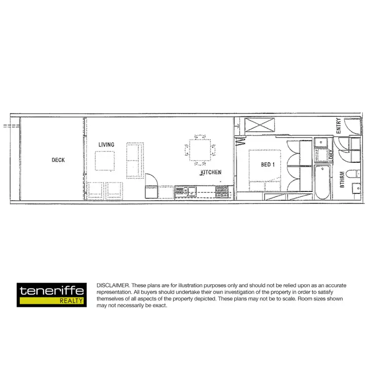 Floorplan of Homely apartment listing, 16 Skyring Terrace, Teneriffe QLD 4005