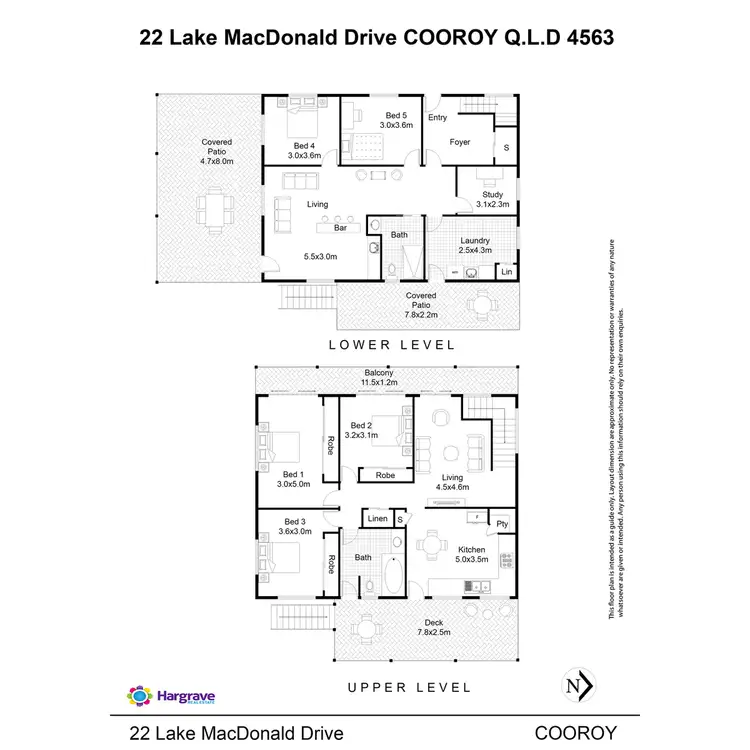 Floorplan of Homely house listing, 22 Lake Macdonald Drive, Cooroy QLD 4563