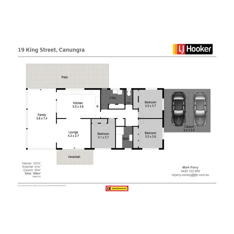 Floorplan of Homely house listing, 19 King Street, Canungra QLD 4275