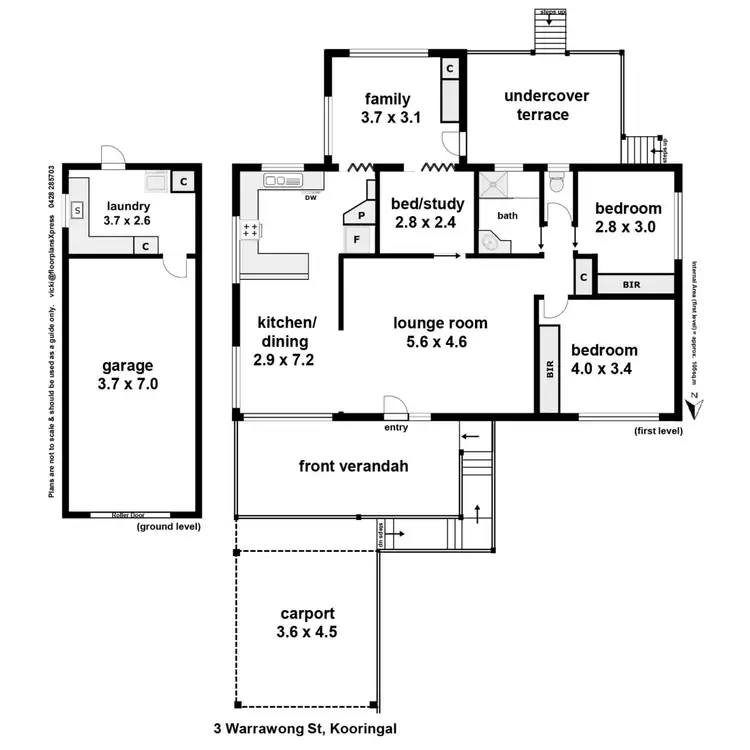 Floorplan of Homely house listing, 3 Warrawong Street, Kooringal NSW 2650
