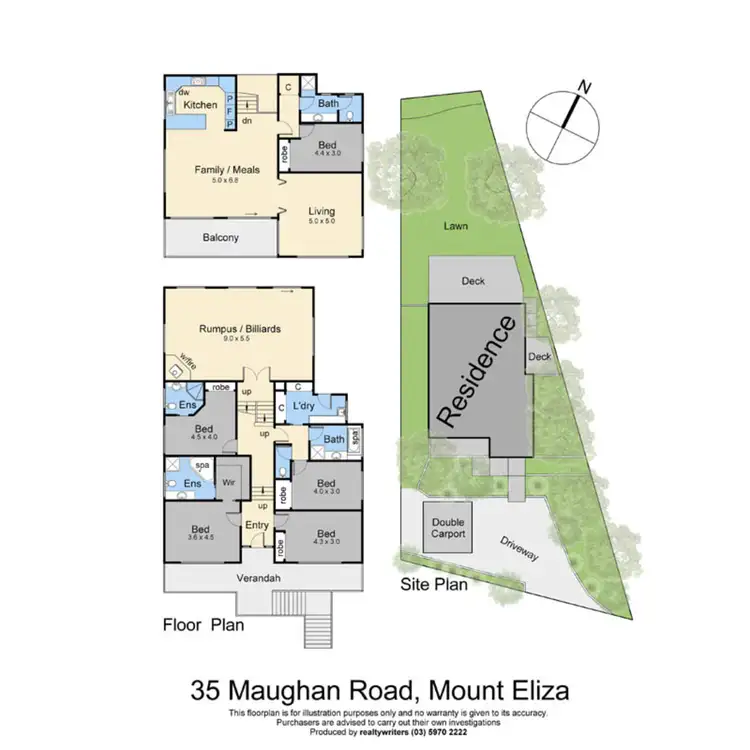 Floorplan of Homely house listing, 35 Maughan Road, Mount Eliza VIC 3930
